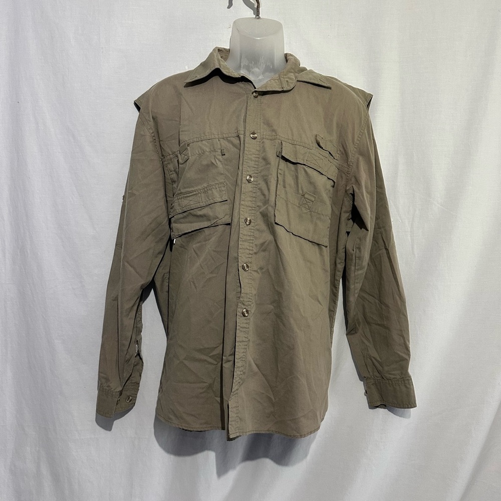 Rugged Earth Outfitters Vented Fishing Shirt Men’s M Tactical Outdoor